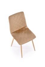 Krzesło K525 WD 45 cm naturalny / beżowy zestaw 4 szt do jadalni - obrazek 8