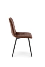 Krzesło K525 45 cm mokka zestaw 4 szt do jadalni - obrazek 3