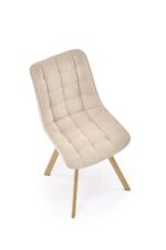 Krzesło K332_WD 46 cm naturalny / beżowy zestaw 2 szt do jadalni - obrazek 9