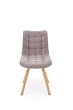 Krzesło K332_WD 46 cm popielaty / naturalny zestaw 2 szt do jadalni - obrazek 8