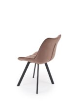 Krzesło K332 46 cm mokka zestaw 2 szt do jadalni - obrazek 4