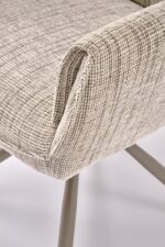 Krzesło K495 60 cm kaszmir / beżowy zestaw 2 szt do jadalni - obrazek 10