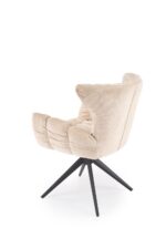Krzesło K595 68 cm beżowy zestaw 2 szt do jadalni - obrazek 2