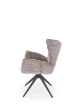 Krzesło K595 68 cm popielaty zestaw 2 szt do jadalni - obrazek 4