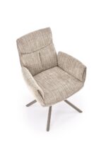 Krzesło K596 CS 66 cm kaszmir / beżowy zestaw 2 szt do jadalni - obrazek 13