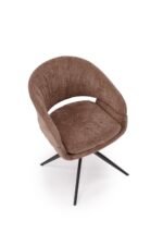 Krzesło K602 57 cm brązowy zestaw 2 szt do jadalni - obrazek 9