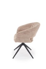 Krzesło K602 57 cm cappuccino zestaw 2 szt do jadalni - obrazek 4