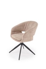 Krzesło K602 57 cm cappuccino zestaw 2 szt do jadalni - obrazek 5