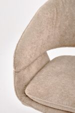 Krzesło K602 57 cm cappuccino zestaw 2 szt do jadalni - obrazek 6