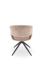 Krzesło K602 57 cm cappuccino zestaw 2 szt do jadalni - obrazek 11