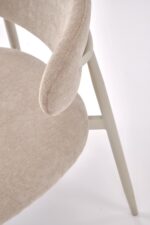 Krzesło K607 CS 52 cm kaszmir / beżowy zestaw 4 szt do jadalni - obrazek 3