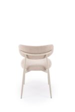 Krzesło K607 CS 52 cm kaszmir / beżowy zestaw 4 szt do jadalni - obrazek 8