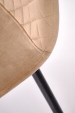 Krzesło K608 45 cm beżowy zestaw 4 szt do jadalni - obrazek 4