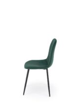 Krzesło K608 45 cm ciemny zielony zestaw 4 szt do jadalni - obrazek 3
