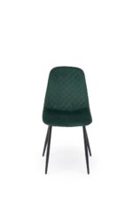 Krzesło K608 45 cm ciemny zielony zestaw 4 szt do jadalni - obrazek 5
