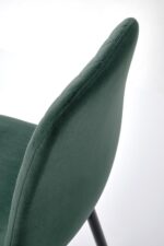 Krzesło K608 45 cm ciemny zielony zestaw 4 szt do jadalni - obrazek 6