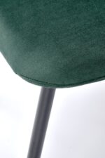 Krzesło K608 45 cm ciemny zielony zestaw 4 szt do jadalni - obrazek 10
