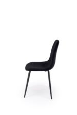 Krzesło K608 45 cm czarny zestaw 4 szt do jadalni - obrazek 3