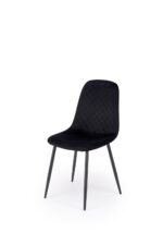 Krzesło K608 45 cm czarny zestaw 4 szt do jadalni - obrazek 8