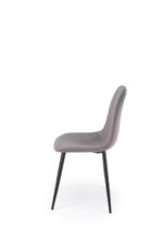 Krzesło K608 45 cm popielaty zestaw 4 szt do jadalni - obrazek 3