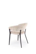 Krzesło K609 53 cm beżowy zestaw 2 szt do jadalni - obrazek 2