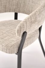 Krzesło K609 53 cm beżowy zestaw 2 szt do jadalni - obrazek 6
