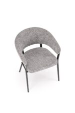 Krzesło K609 53 cm popielaty zestaw 2 szt do jadalni - obrazek 8