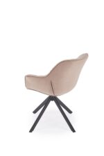 Krzesło K610 65 cm beżowy zestaw 2 szt do jadalni - obrazek 2