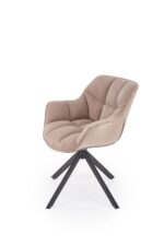Krzesło K610 65 cm beżowy zestaw 2 szt do jadalni - obrazek 4