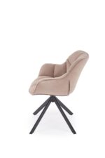 Krzesło K610 65 cm beżowy zestaw 2 szt do jadalni - obrazek 7