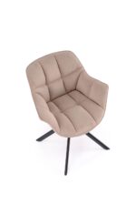 Krzesło K610 65 cm beżowy zestaw 2 szt do jadalni - obrazek 11