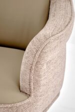 Krzesło K611 64 cm ciemny beżowy zestaw 2 szt do jadalni - obrazek 6