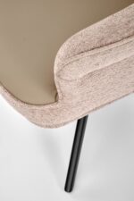 Krzesło K611 64 cm ciemny beżowy zestaw 2 szt do jadalni - obrazek 7