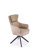 Krzesło K611 64 cm ciemny beżowy zestaw 2 szt do jadalni - obrazek 8
