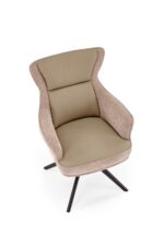 Krzesło K611 64 cm ciemny beżowy zestaw 2 szt do jadalni - obrazek 10