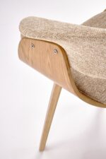 Krzesło K545 63 cm naturalny / beżowy do jadalni - obrazek 6