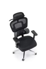 Fotel gabinetowy BOOSTER 67 cm czarny do biura i gabinetu - obrazek 13