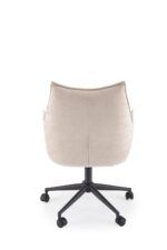 Fotel obrotowy CLIO 62 cm beżowy do biura i gabinetu - obrazek 10