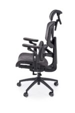 Fotel gabinetowy CUBUS 65 cm czarny do biura i gabinetu - obrazek 4