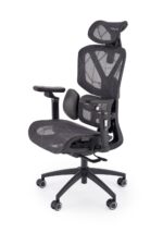 Fotel gabinetowy CUBUS 65 cm czarny do biura i gabinetu - obrazek 6