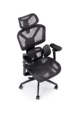Fotel gabinetowy CUBUS 65 cm czarny do biura i gabinetu - obrazek 13