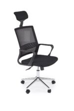 Fotel gabinetowy DUKE 52 cm czarny do biura i gabinetu - obrazek 4