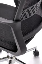 Fotel gabinetowy DUKE 52 cm czarny do biura i gabinetu - obrazek 7