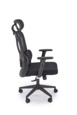 Fotel gabinetowy MATEUS 67 cm czarny do biura i gabinetu - obrazek 3