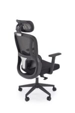 Fotel gabinetowy MATEUS 67 cm czarny do biura i gabinetu - obrazek 2
