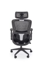 Fotel gabinetowy MATEUS 67 cm czarny do biura i gabinetu - obrazek 11