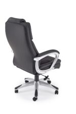 Fotel gabinetowy MAXWEL 64 cm czarny do biura i gabinetu - obrazek 2