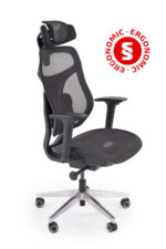 Fotel gabinetowy OTIS 70 cm czarny do biura i gabinetu - obrazek 12