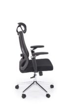 Fotel gabinetowy RUFINO 62 cm czarny do biura i gabinetu - obrazek 5
