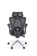 Fotel gabinetowy RUFINO 62 cm czarny do biura i gabinetu - obrazek 12